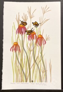 Prairie with Coneflowers