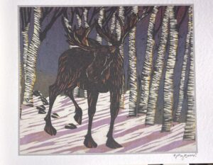 Greeting Card, Moose