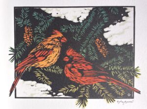 Greeting Card, Cardinals