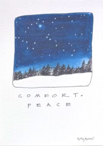Greeting Card, Comfort-Peace