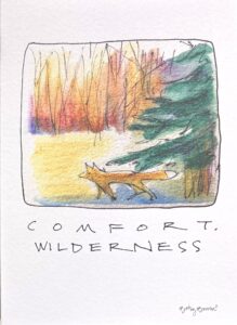 Greeting Card, Comfort-Wilderness