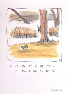 Greeting Card, Comfort-Friends